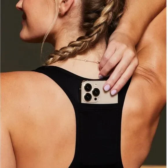 Fabletics Black and White Sports Bra - NWT - Picture 2 of 6